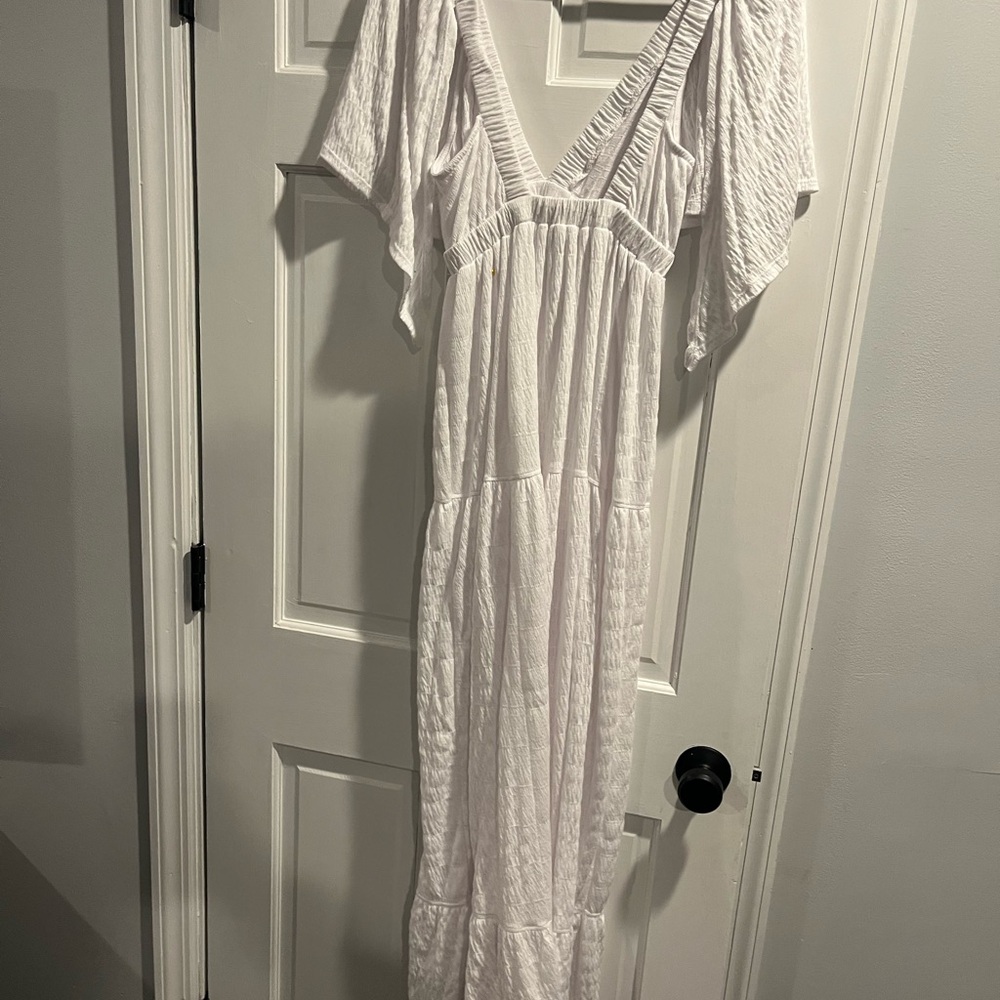 Free People La La Maxi in White small - Picture 3 of 4